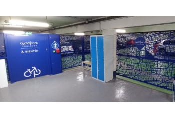 Parking vélo souterrain