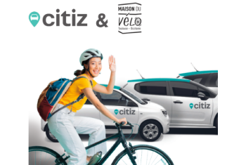 Illustration vélo et citiz