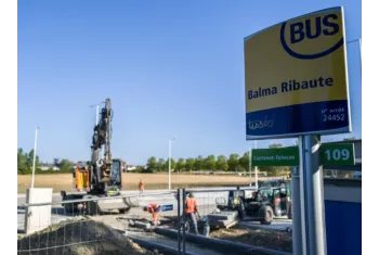 Travaux parking Ribaute