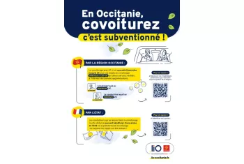 Covoiturage subventionné région occitanie