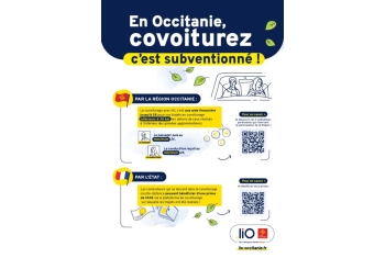 Covoiturage subventionné région occitanie