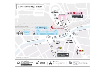 fermeture paso gare matabiau juin 2025