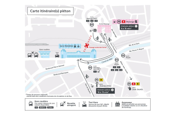 fermeture paso gare matabiau juin 2025