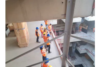 visite chantier metro ligne C