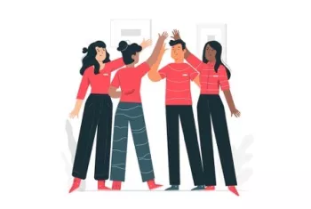 personnes se federant pour un projet