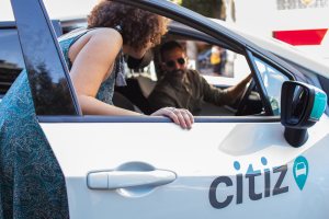 Autopartage Citiz conducteur passagère