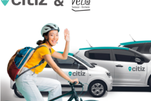 Illustration vélo et citiz