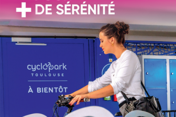 1000 places stationnement vélo Toulouse