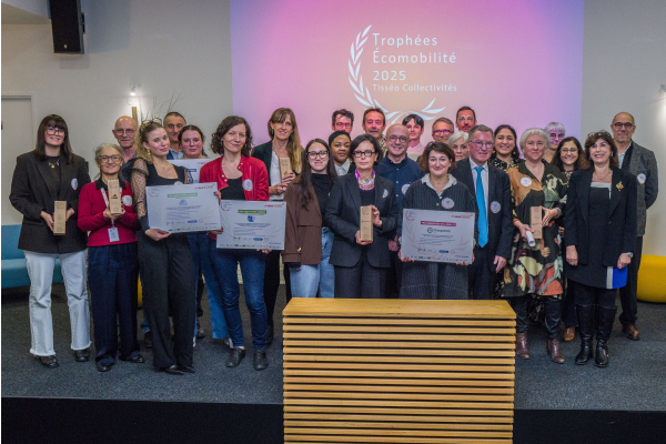 photo ceremonie Trophees ecomobilite