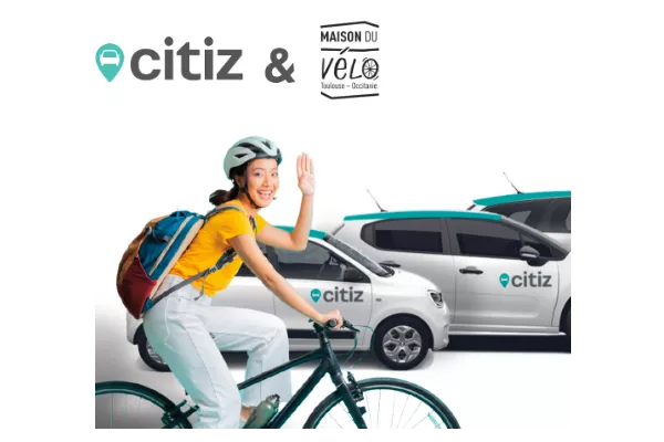 Illustration vélo et citiz