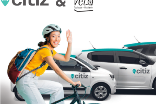 Illustration vélo et citiz