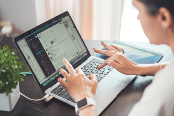 Illustration télétravail