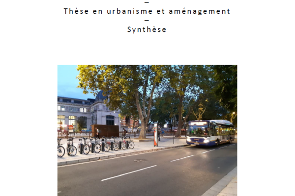 Thèse Robin Puchaczewski politiques cyclables retour vélo Toulouse