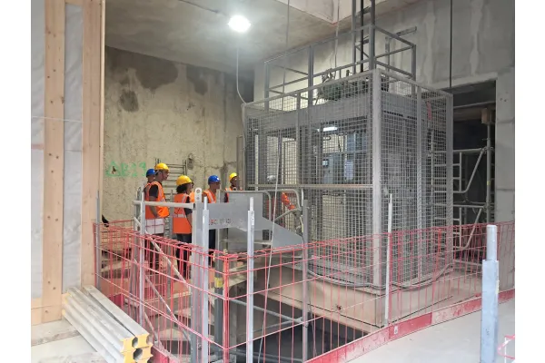 photo chantier ligne C