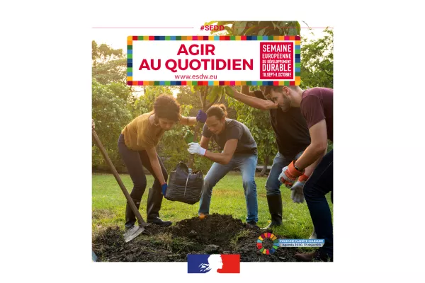 semaine européenne développement durable visuel