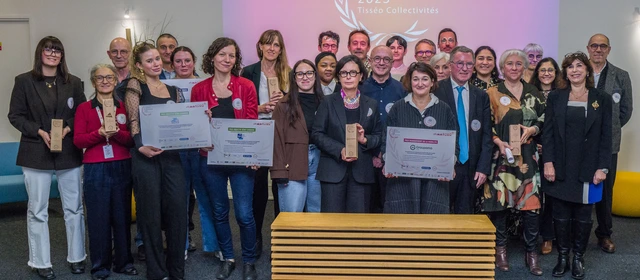 photo ceremonie Trophees ecomobilite