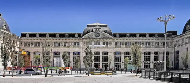 Façade de la gare Matabiau