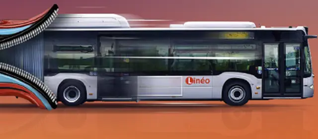 Visuel du nouveau bus linéo 14
