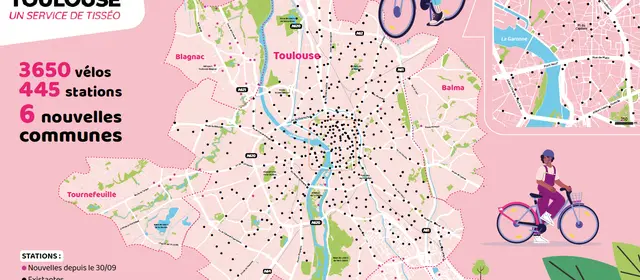 carte vélotoulouse 2025
