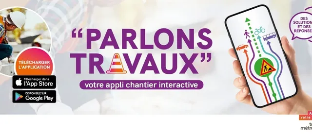 application parlons travaux tisséo