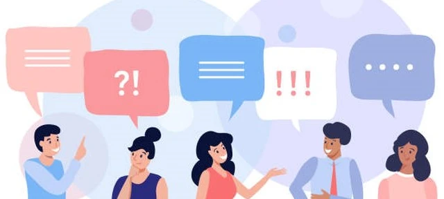 personnes en discussion