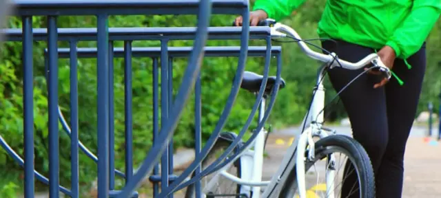 stationnement d'un vélo
